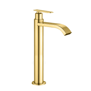 Grifería Lavamanos Agua Fría - Brasil Alta Gold