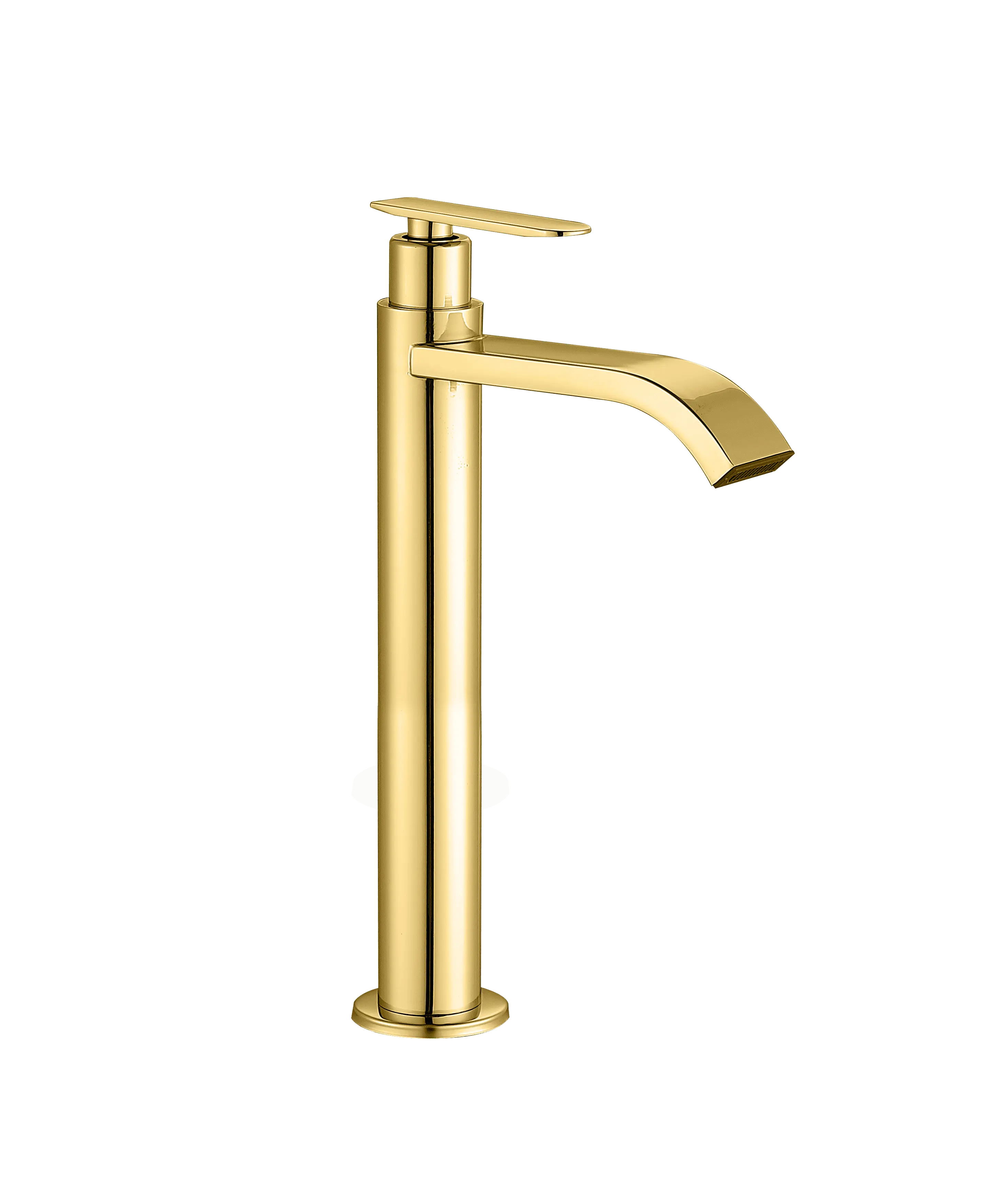 Grifería Lavamanos Agua Fría - Brasil Alta Gold