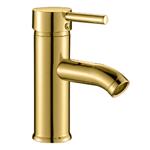 Griferia Lavamanos Monocontrol - Iris Media Gold