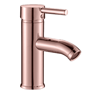 Griferia Lavamanos Monocontrol - Iris Media Rose Gold