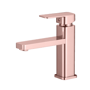 Grifería Lavamanos Monocontrol Baja - Montecarlo Media Rose Gold