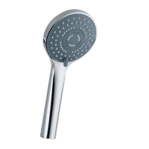 Teleducha Redonda Cromada ABS - Emma