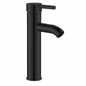 Griferia Lavamanos Monocontrol - Iris Alta Negra