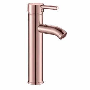 Grifería Lavamanos Monocontrol - Iris Alta Rose Gold