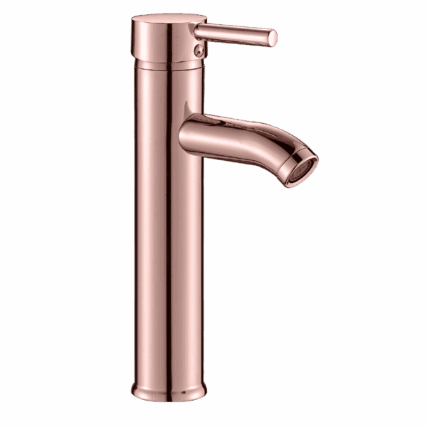 Grifería Lavamanos Monocontrol - Iris Alta Rose Gold