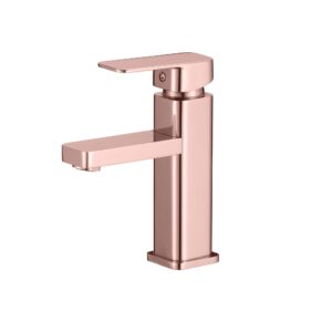 Grifería Lavamanos Monocontrol Baja - Noble Media Rose Gold