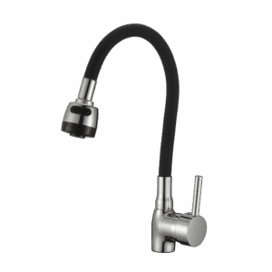 Griferia Lavaplatos Monocontrol Cuello Flexible - Sara