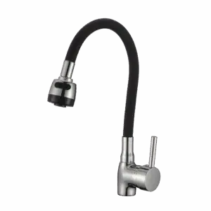 Griferia Lavaplatos Monocontrol Cuello Flexible - Sara