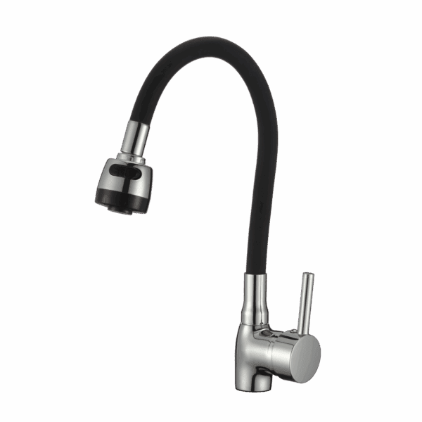 Griferia Lavaplatos Monocontrol Cuello Flexible - Sara