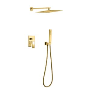 Juego Ducha Dorado - Elite Gold