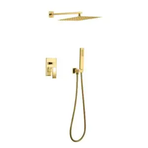 Juego Ducha Dorado - Elite Gold