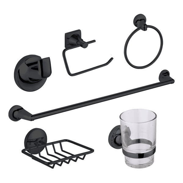 Accesorios de Baño Bélgica - Negro