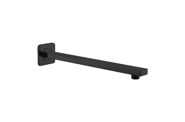 BRAZO PARA REGADERA REF TUBO CUADRADO NEGRO 30 CM