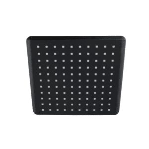 Ducha Cuadrada ABS 8" - Cancún Negro