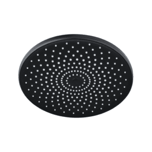 Ducha Regadera Redonda ABS Negro Mate - Juárez