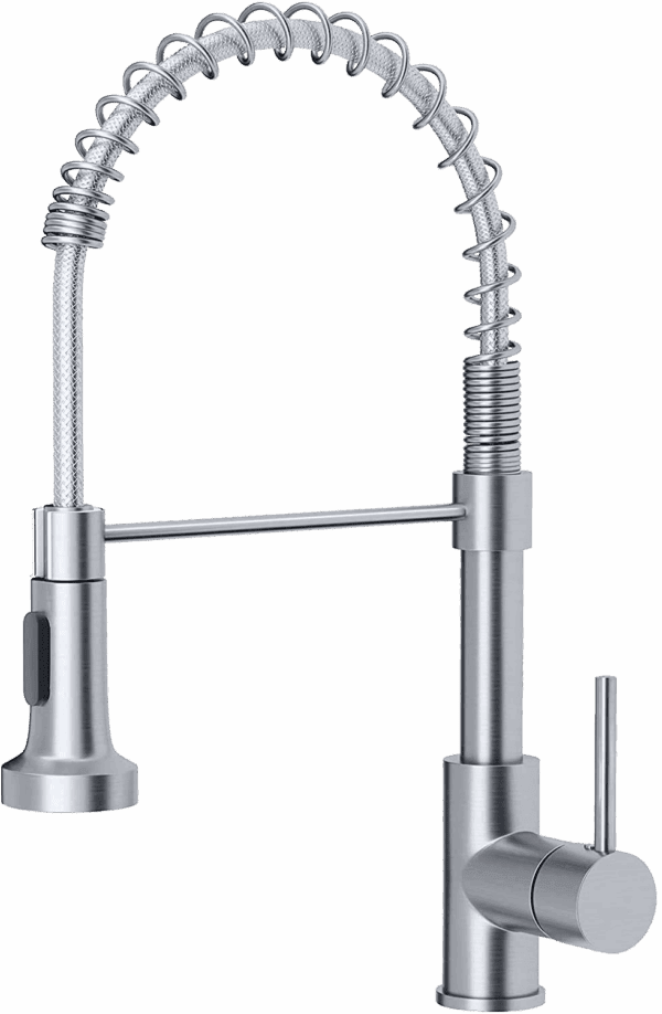 Griferia Cocina Monocontrol Cuello Flexible