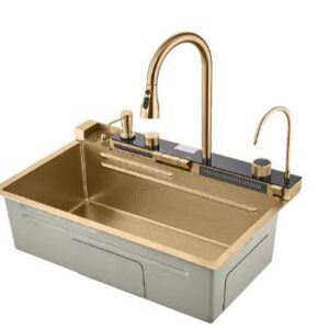 Lavaplatos Multifuncional Dorado 75 CM