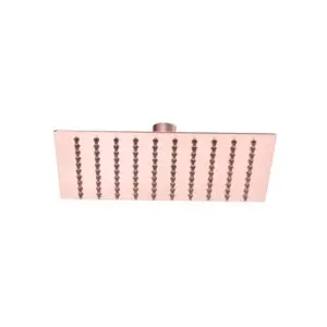 Ducha Regadera Cuadrada 20cm - Viena Rose Gold 8"