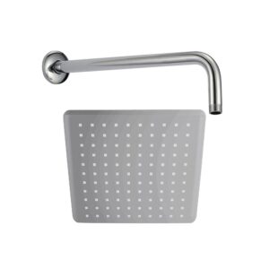 Ducha Cuadrada ABS 8" Cromado - Cancún