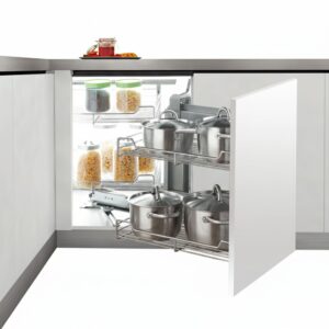 Esquina Magica Cocina Cuadrada Extraible Herraje - HT.16.90C