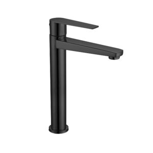 Grifería Agua Fría Lavamanos Alta - Porto Negra