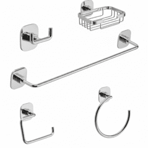 Accesorios De Ducha 5 Piezas Cromado - 14200