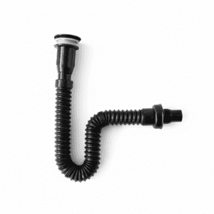 Desagüe Lavamanos Flexible Tipo Push Negro