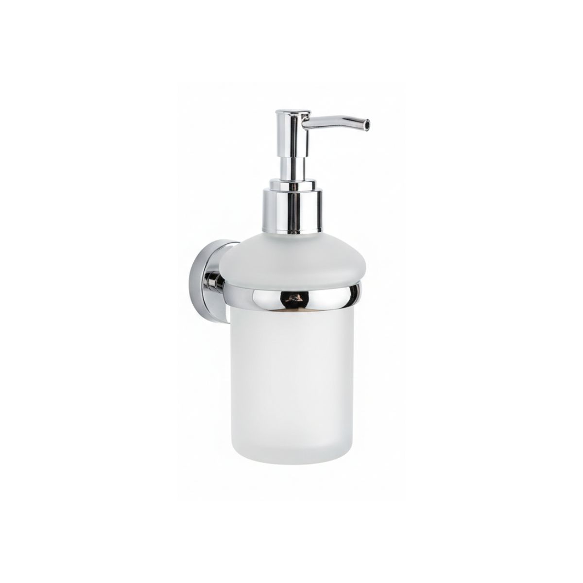 Dispensador De Jabón Pared - Minerva Cromado