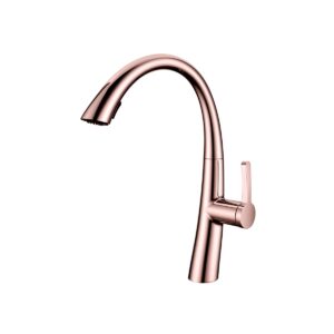 Grifería Extraíble Lavaplatos Cocina - Odín Rose Gold