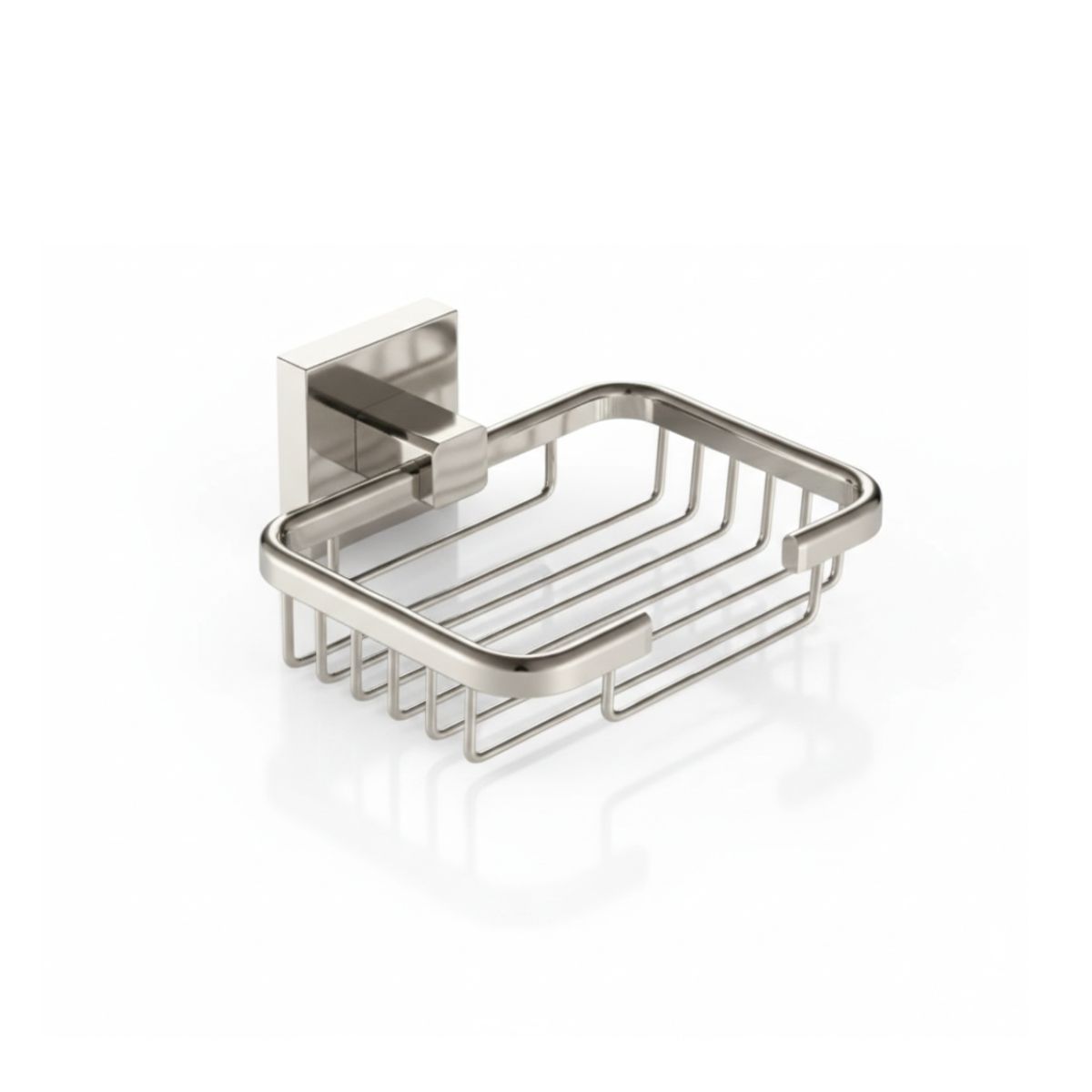 Jabonera Metálica Rejilla Ducha Acero Inoxidable Satinado