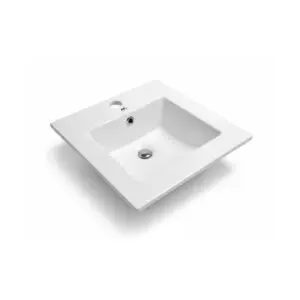 Lavamanos Blanco Empotrar 41x41 – 4002