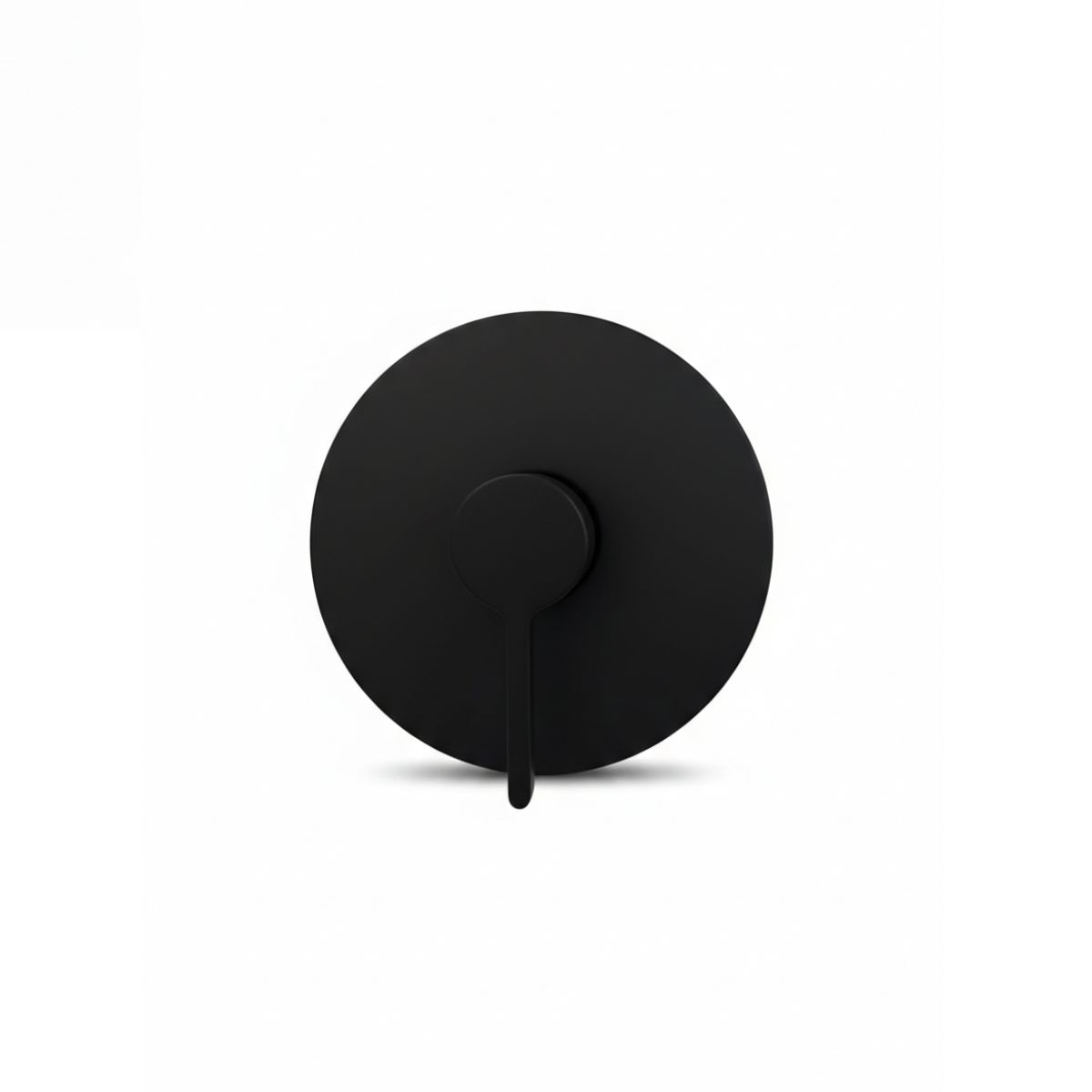 Mezclador Monocontrol De Ducha - Redondo Negro