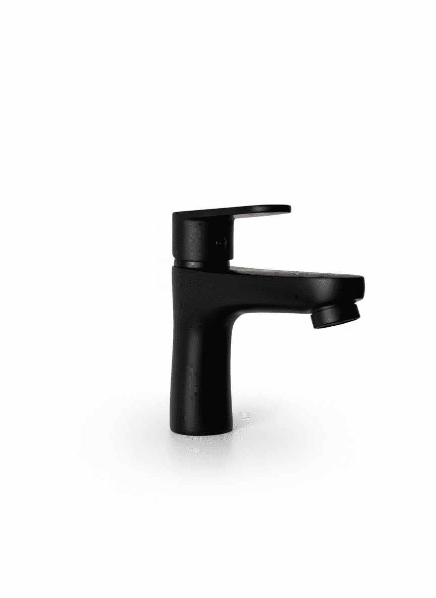 Grifería Lavamanos Monocontrol - Valle Media Negra