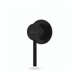 Mezclador Monocontrol De Ducha - Pompeya Negro Mate