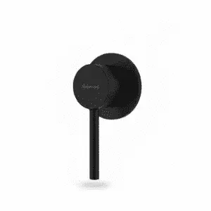 Mezclador Monocontrol De Ducha - Pompeya Negro Mate
