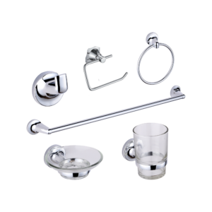 Accesorios De Ducha 6 Piezas Zinc - Bathroom Cromado