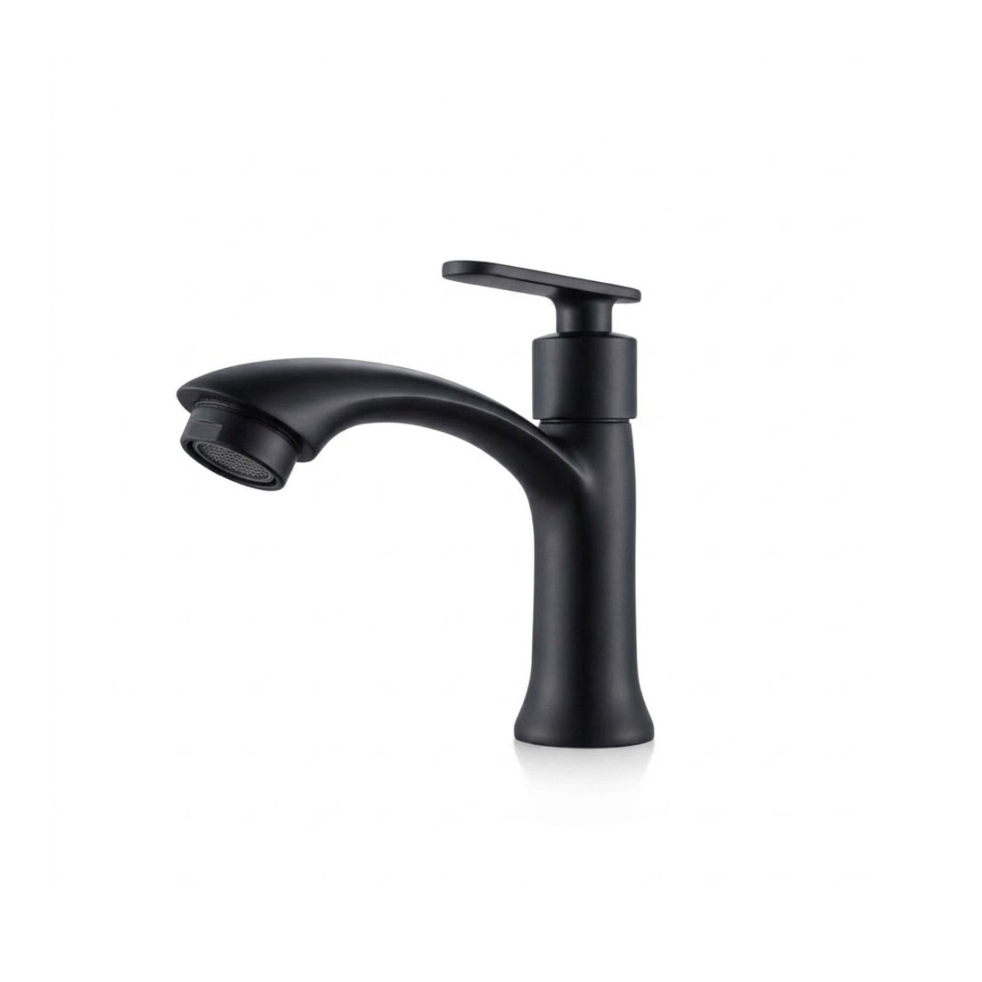 Grifería Agua Fría Lavamanos – Seul Negro Mate